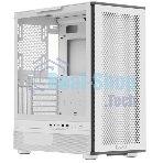Компьютерный корпус PCCooler ME200 MESH WH, Mesh Full Tower, белый, TG, SPCC, 3x120мм ARGb E-ATX, ATX, mATX, mITX 180/380/220мм 4x2.5