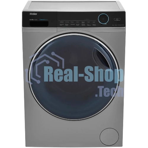Стиральная машина Haier HWD80-BP14979S серебристый, загрузка фронтальная 8 кг, 5 кг - сушка, 1400 об/мин, класс: B