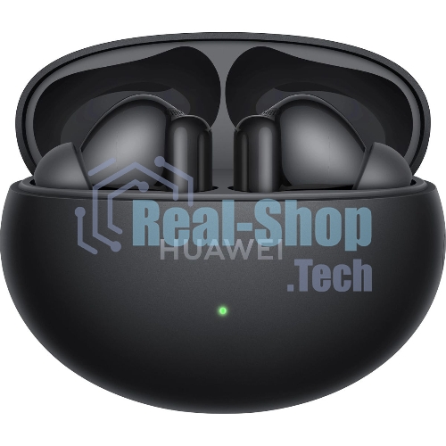 Наушники TWS Huawei FreeBuds 6i (Orca-T100) черный, внутриканальные, Bluetooth, активное шумоподавление, до 8 ч