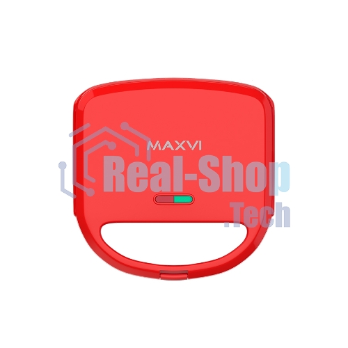 Вафельница Maxvi SM752P красный