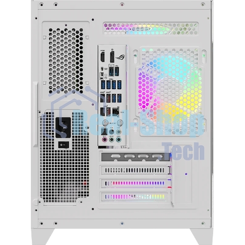 Компьютерный корпус AeroCool / Formula Crystal Z6M Floe белый без БП mATX 4x120мм 2xUSB 3.0 audio bott PSU
