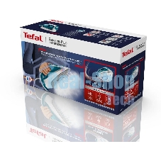 Утюг Tefal FV5718E0 бирюзовый, 2500 Вт, 45 г/мин, 195 г/мин, 270 мл