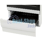 Плита электрическая Hansa FCEW54120 белый, конфорок 4 шт, духовка 62 л, 50 см x 85 см x 60 см