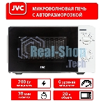 Микроволновая печь JVC JK-MW123M белый, 20 л, 700 Вт, переключатели - поворотный механизм