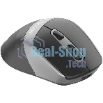 Мышь беспроводная Oklick 516MW черный/серебристый, 1600 dpi, радиоканал, Bluetooth, USB, кнопки - 6