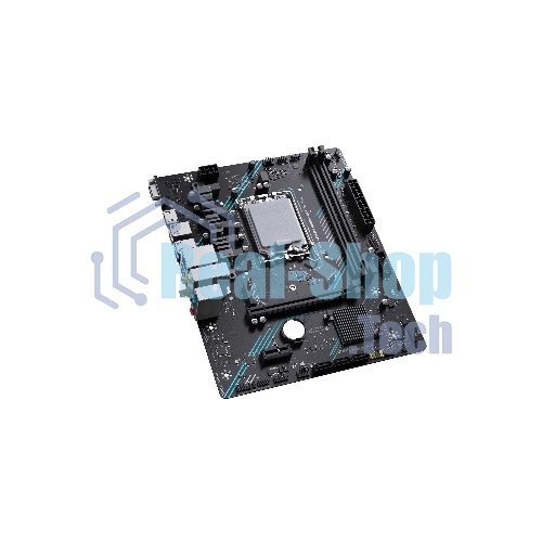 Материнская плата Maxsun H610M 666 WIFI6 D5, LGA 1700, Intel H610, 2xDDR5, 4xSATA, 1xM.2, 1xPCI-E 4.0 x16, 1xPCI-E x1, 1xHDMI, 1xDP, 1x 1Gb LAN, 3xUSB 2.0, 4xUSB 3.0, 5.1, mATX