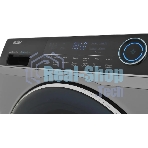 Стиральная машина Haier HWD80-BP14979S серебристый, загрузка фронтальная 8 кг, 5 кг - сушка, 1400 об/мин, класс: B