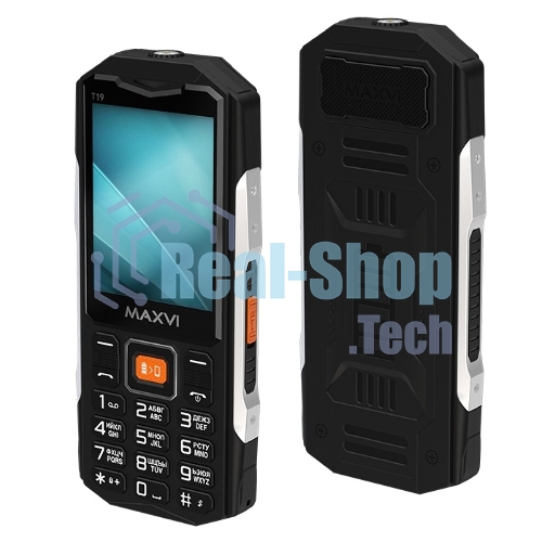 Мобильный телефон Maxvi T19 черный