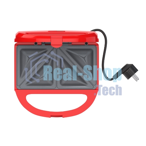 Вафельница Maxvi SM752P красный