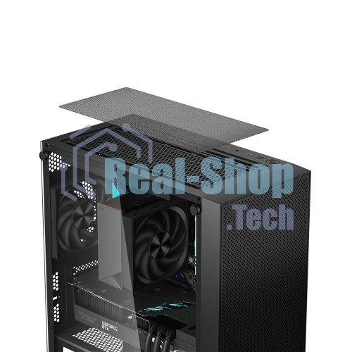 Компьютерный корпус PcCooler C3B310 BK черный без БП mATX 2xUSB3.0 audio bott PSU