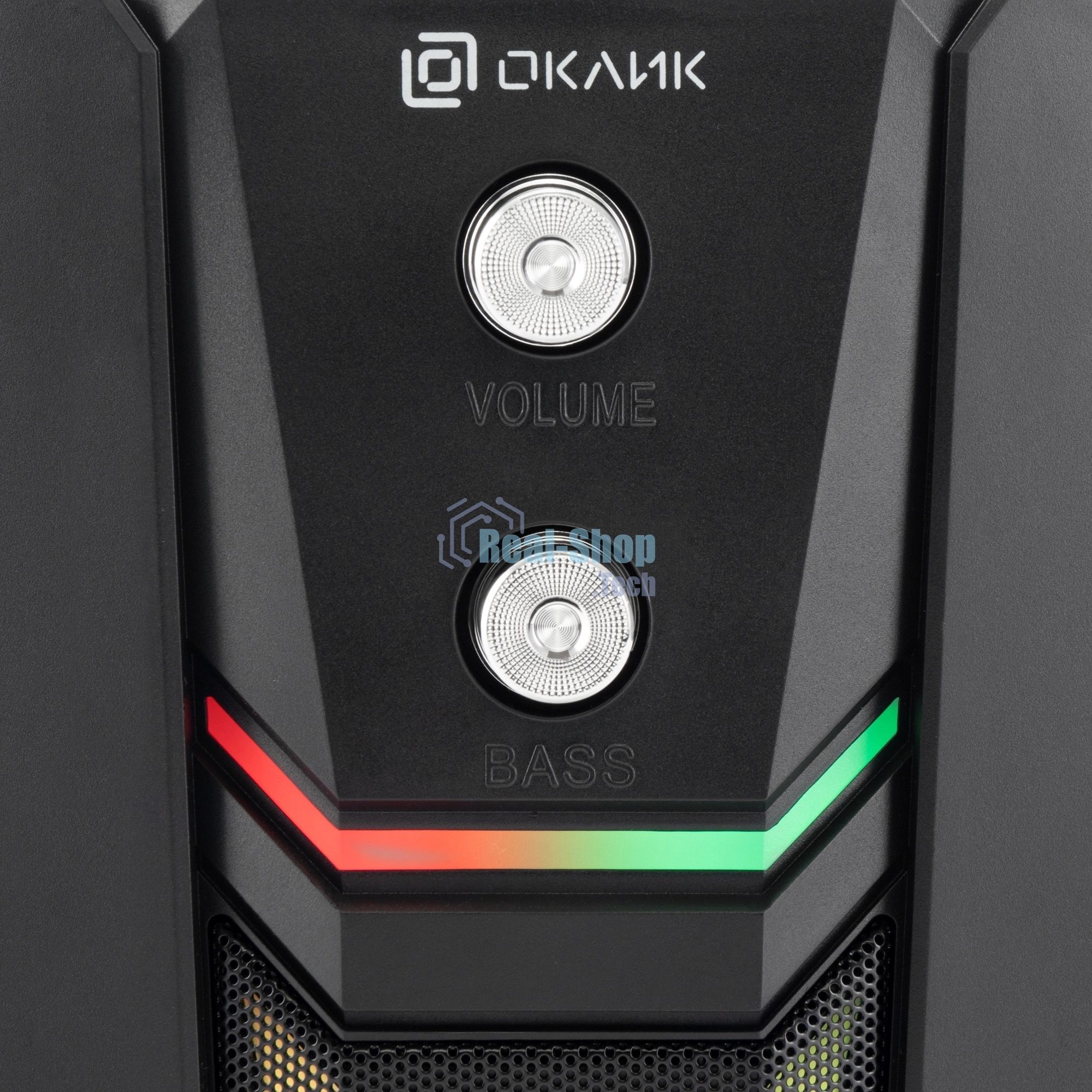 Акустическая система Оклик OK-423 2.1 черный 11Вт