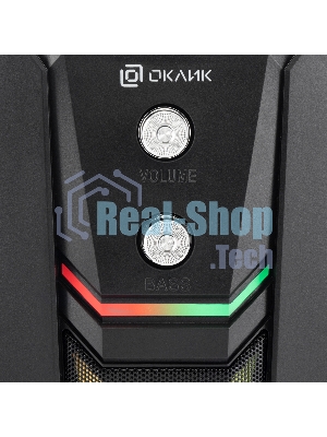 Акустическая система Оклик OK-423 2.1 черный 11Вт