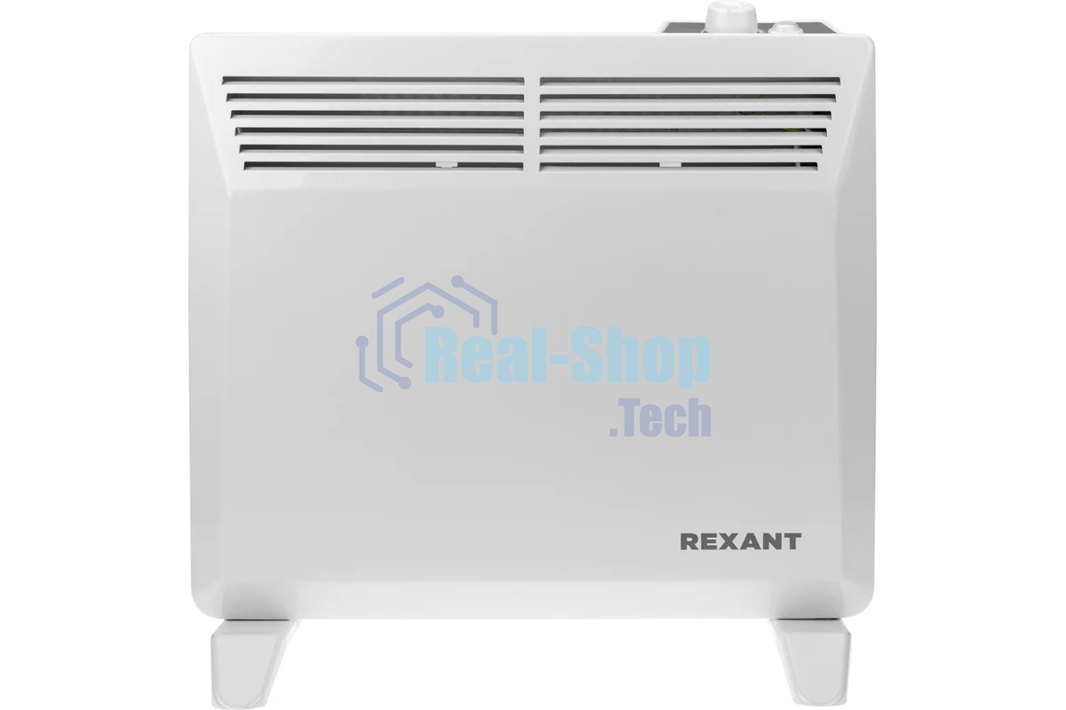 Конвектор электрический Rexant белый, 1000 Вт, 15 м2, термостат