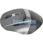 Мышь беспроводная Oklick 516MW черный/серебристый, 1600 dpi, радиоканал, Bluetooth, USB, кнопки - 6