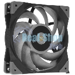 Вентилятор для корпуса Thermaltake TOUGHFAN 12 Turbo черный, 120 мм, 2500 об/мин, 28.1 дБ, 4 pin