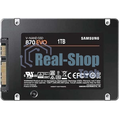 Накопитель SSD Samsung 870 EVO, 1Tb, SATA III, 2.5