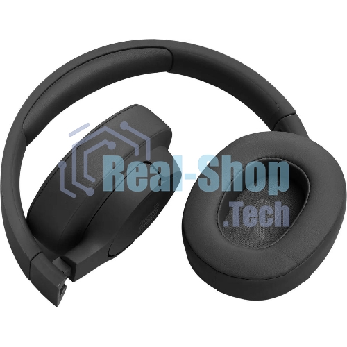 Беспроводные/проводные наушники JBL Tune 770NC черный, полноразмерные, Bluetooth + проводной, адаптивное шумоподавление, до 70 ч