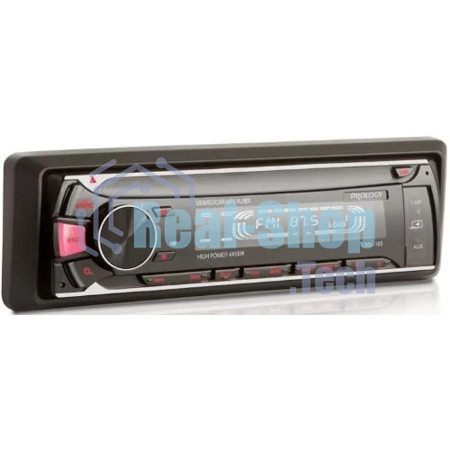 Автомагнитола Prology CMX-165, 1 DIN, Bluetooth, USB Type-A, AUX, пульт ДУ