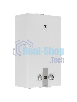 Водонагреватель газовый Electrolux GWH 10 High Performance Eco белый, проточный, 10 л/мин, 20 кВт