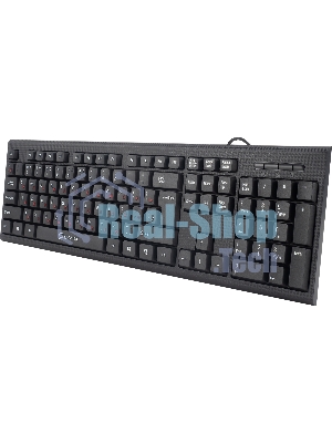 Комплект клавиатура+мышь Oklick 630M проводной, USB, 1600 DPI, чёрный