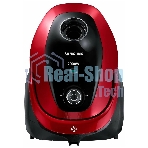 Пылесос Samsung VC20M253AWR красный, 460/2000 Вт, уборка сухая, пылесборник мешок, 2.5 л