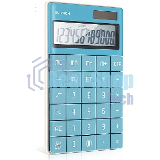 Калькулятор настольный Deli Nusign ENS041blue синий 12-разр.