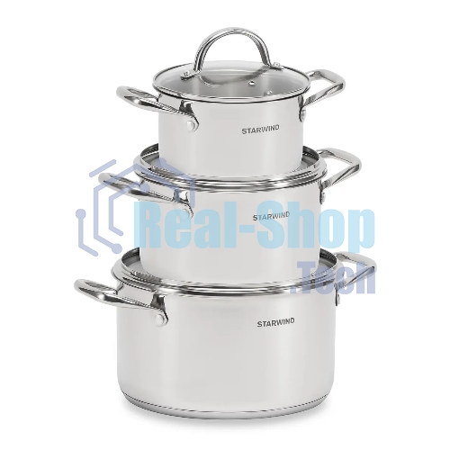 Набор кастрюль Starwind Chef Family 6 предметов (SW-CH1006)