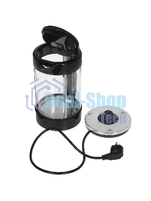 Электрочайник Bosch TWK70B03 черный, 1.7 л, 2400 Вт, скрытый нагревательный элемент