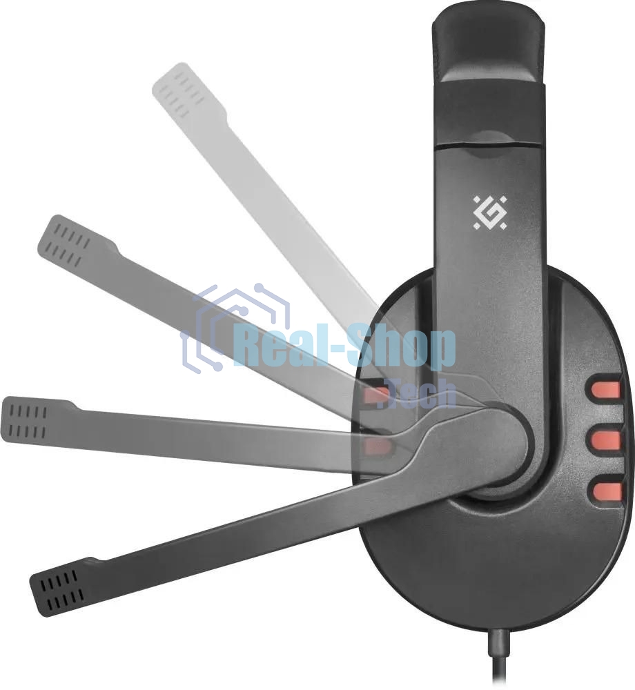 Гарнитура Defender Warhead G-160 чёрный, проводная