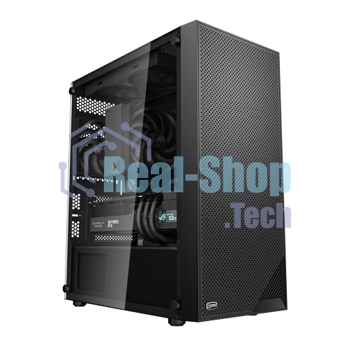 Компьютерный корпус PcCooler C3B310 BK черный без БП mATX 2xUSB3.0 audio bott PSU