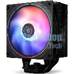 Устройство охлаждения(кулер) Thermalright Assassin Spirit 120 Soc-AM5/AM4/1151/1200/1700 черный 4-pin 25.6dB Al+Cu 900gr Ret (AS120-EVO)