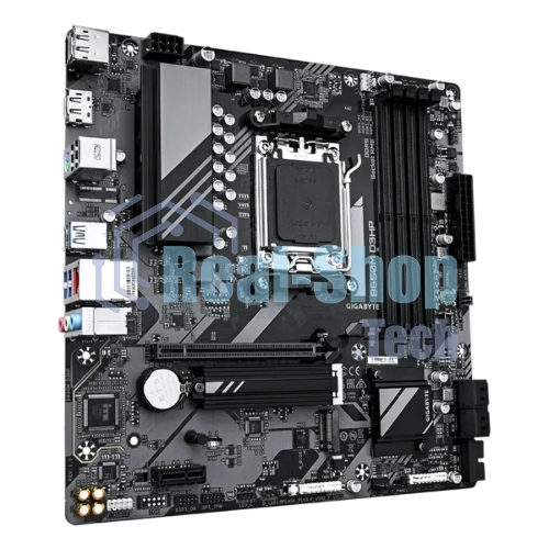 Материнская плата Gigabyte B650M D3HP, AM5, AMD B650, 4xDDR5, 4xSATA, 2xM.2, 1xPCI-E 4.0 x16, 1xPCI-E x1, 1xHDMI, 2xDP, 1x 2.5Gb LAN, 3xUSB-A 3.2 Gen 1, 2xUSB-A 2.0, 1xUSB-C 3.2 Gen 1, 3x3.5 мм, 7.1, Micro-ATX