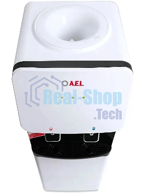 Кулер для воды AEL LD-AEL-85c, верхняя загрузка, нагрев 95 °С, охлаждение 8 °С, белый/черный