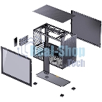 Корпус без блока питания JONSBO Computer Case D32 STD standard version black