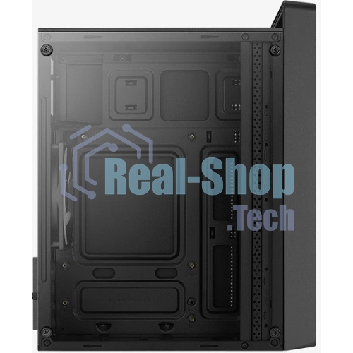 Компьютерный корпус MiniTower Aerocool/Formula CS-109-G-BK-v1 (mATX, USB3x1, USB2x2, 120мм RGb fan, без БП) (4711099472376)