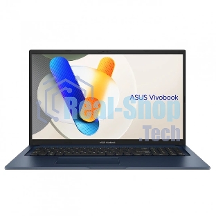 Ноутбук Asus Vivobook 17 X1704VA-AU1017/17.3/IPS/Intel Core 5 120U/16Gb/512Gb/Intel Graphics/Без ОС/синий/2.1kg