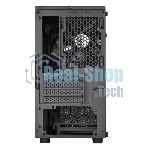 Компьютерный корпус Silverstone SST-PS15B-PRO Precision Mini Tower Micro ATX Computer Case, tempered glass, 2x 120мм ARGb, 1x ARGb Controller, black