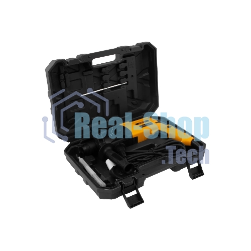 Перфоратор электрический Denzel RHH-600-22, SDS-plus, 600 Вт, 2,5 Дж, 2 реж.