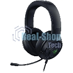 Гарнитура Razer Kraken V3 X (2022) чёрный, проводная, USB, подсветка