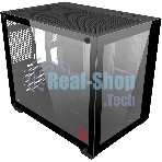 Компьютерный корпус Bloody BD-CC108 черный без БП mATX 9x120мм 2xUSB 3.0 audio bott PSU