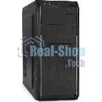 Компьютерный корпус Miditower ExeGate XP-334UC-UNS400 (ATX, БП UNS400 с вент. 12см, 1хUSB/1хUSB 3.0/1хTypeC, аудио, черный)