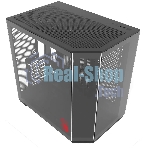 Компьютерный корпус Bloody BD-CC109 черный без БП ATX 10x120мм 2xUSB3.0 audio