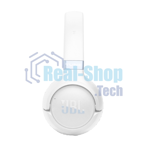 Беспроводные/проводные наушники JBL Tune 680NC белый, накладные, Bluetooth + проводной, адаптивное шумоподавление
