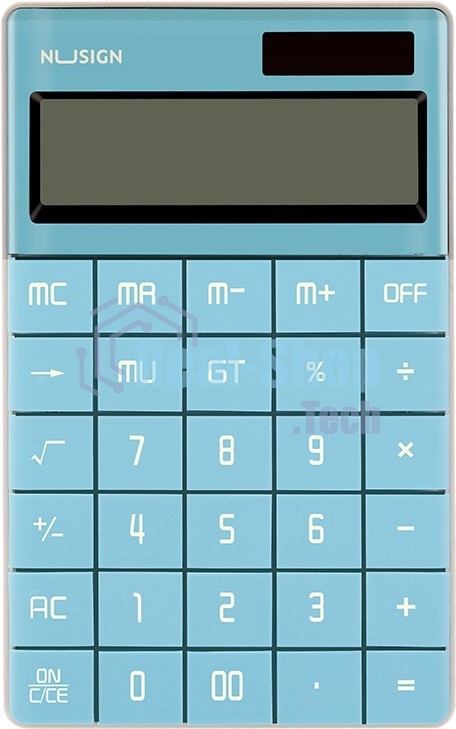 Калькулятор настольный Deli Nusign ENS041blue синий 12-разр.