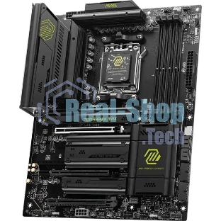 Материнская плата MSI MAG B850 TOMAHAWK MAX WIFI, AM5, AMD B850, 4xDDR5, 4xSATA, 4xM.2, 3xPCI-E x16, 1xHDMI, 1x5Gb LAN, 2xUSB-A 5Gbps, 4xUSB-A 2.0, 3xUSB-C 10Gbps, 7.1, Wi-Fi 7, Bluetooth 5.4, ATX