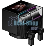 Система охлаждения Water Cooling System PCCooler DS360 Display BK (310W, 360мм, LED, Black, ARGb Pump/Fans: 3x120мм, 90.56CFM, 39.8dBA, 2500RPM/Pump height 65мм, 15dBA, 2600RPM, Rad thickness 27мм/S: 1851, 1700, 1200, 115X, AM5, AM4)