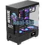 Компьютерный корпус AeroCool/Formula Crystal E1 Floe черный без БП ATX 5x120мм 3x140мм 2xUSB 3.0 1xUSB3.1 audio bott PSU