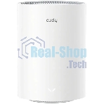 Маршрутизатор Cudy BE3600 Wi-Fi 7 Mesh Solution Gigabit Dual Band 1-Pack, Chipset Broadcom, 802.11be/ax/ac/a/b/g/n, 2882Mbps at 5GHz + 688Mbps at 2.4GHz, 3 x 10/100/1000Mbps Ports, Internal antennas, Zerotier/PPTP/L2TP/OpenVPN/WireGuard, MLO, MU-MIMO, Guest network, WPS, DDN
