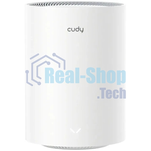 Маршрутизатор Cudy BE3600 Wi-Fi 7 Mesh Solution Gigabit Dual Band 1-Pack, Chipset Broadcom, 802.11be/ax/ac/a/b/g/n, 2882Mbps at 5GHz + 688Mbps at 2.4GHz, 3 x 10/100/1000Mbps Ports, Internal antennas, Zerotier/PPTP/L2TP/OpenVPN/WireGuard, MLO, MU-MIMO, Guest network, WPS, DDN