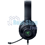 Гарнитура Razer Kraken V3 X (2022) чёрный, проводная, USB, подсветка